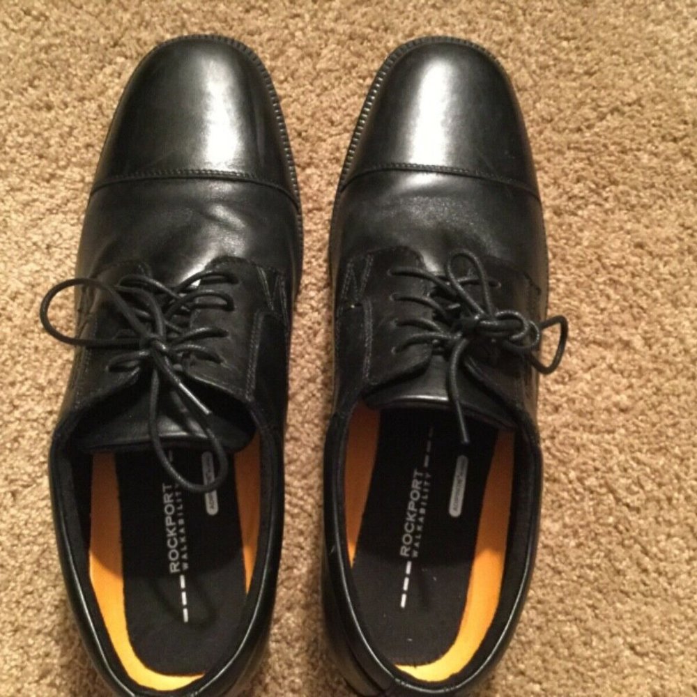 SOLD - Black Men's Dress Shoes